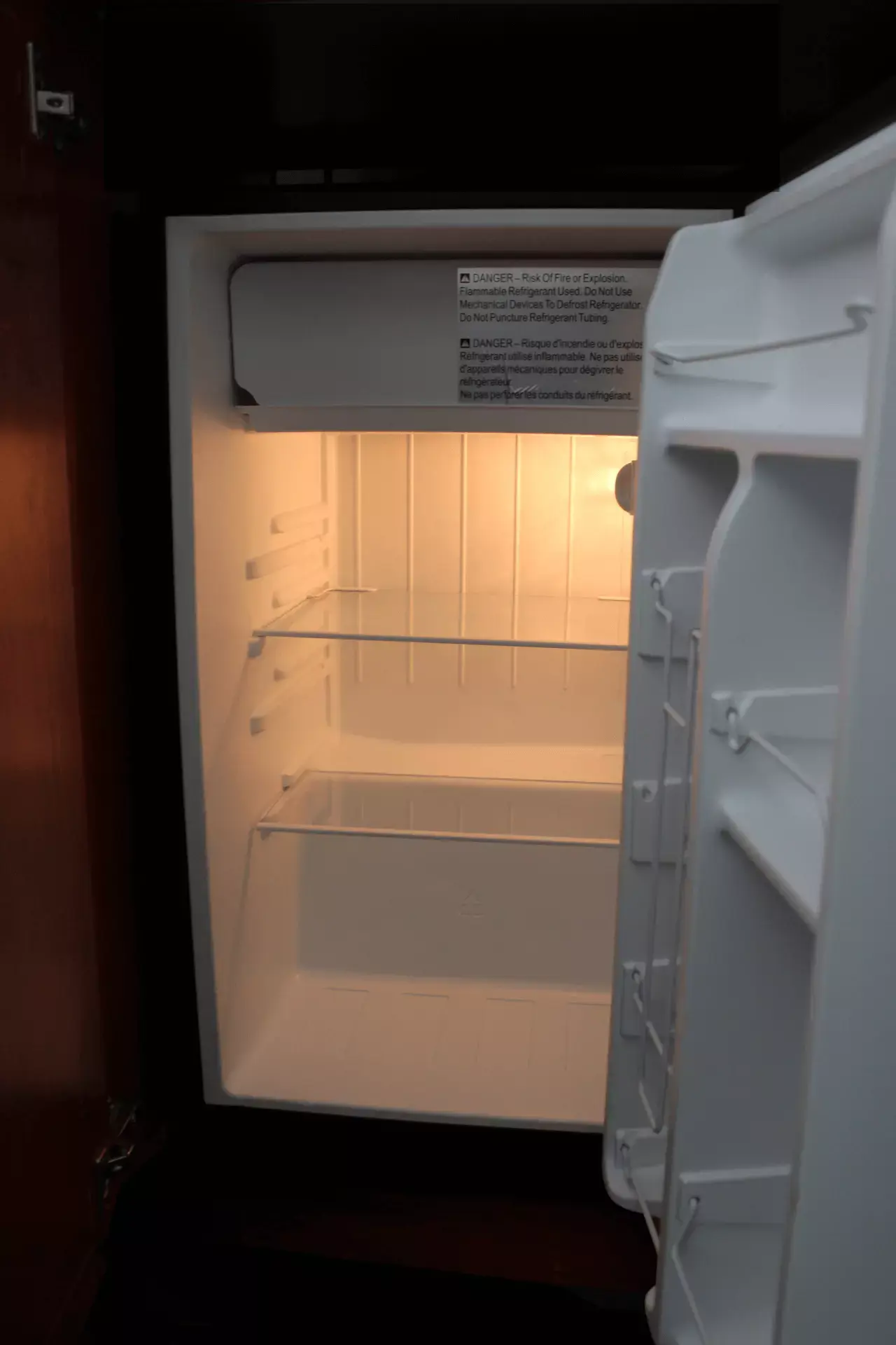 amenties fridge