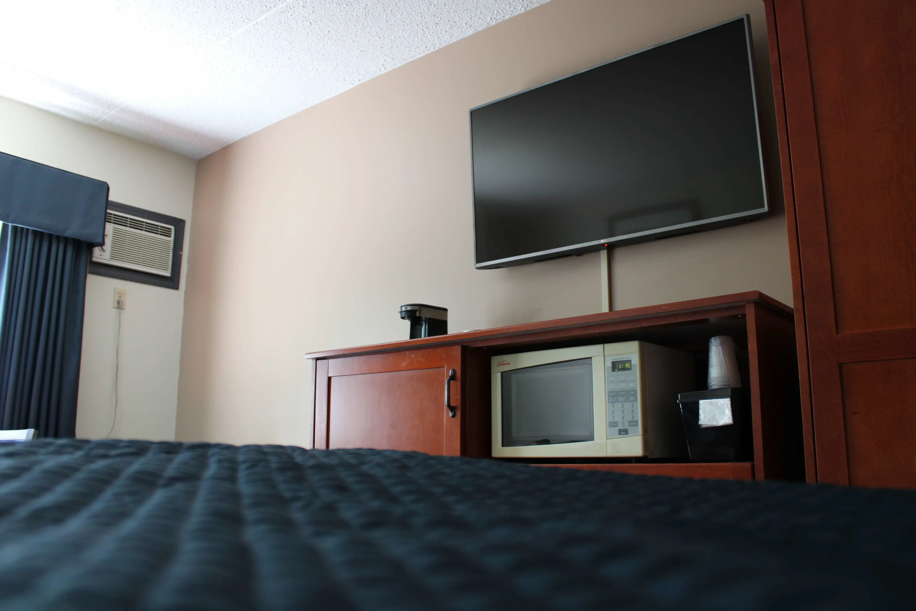 king room tv microwave coffee maker